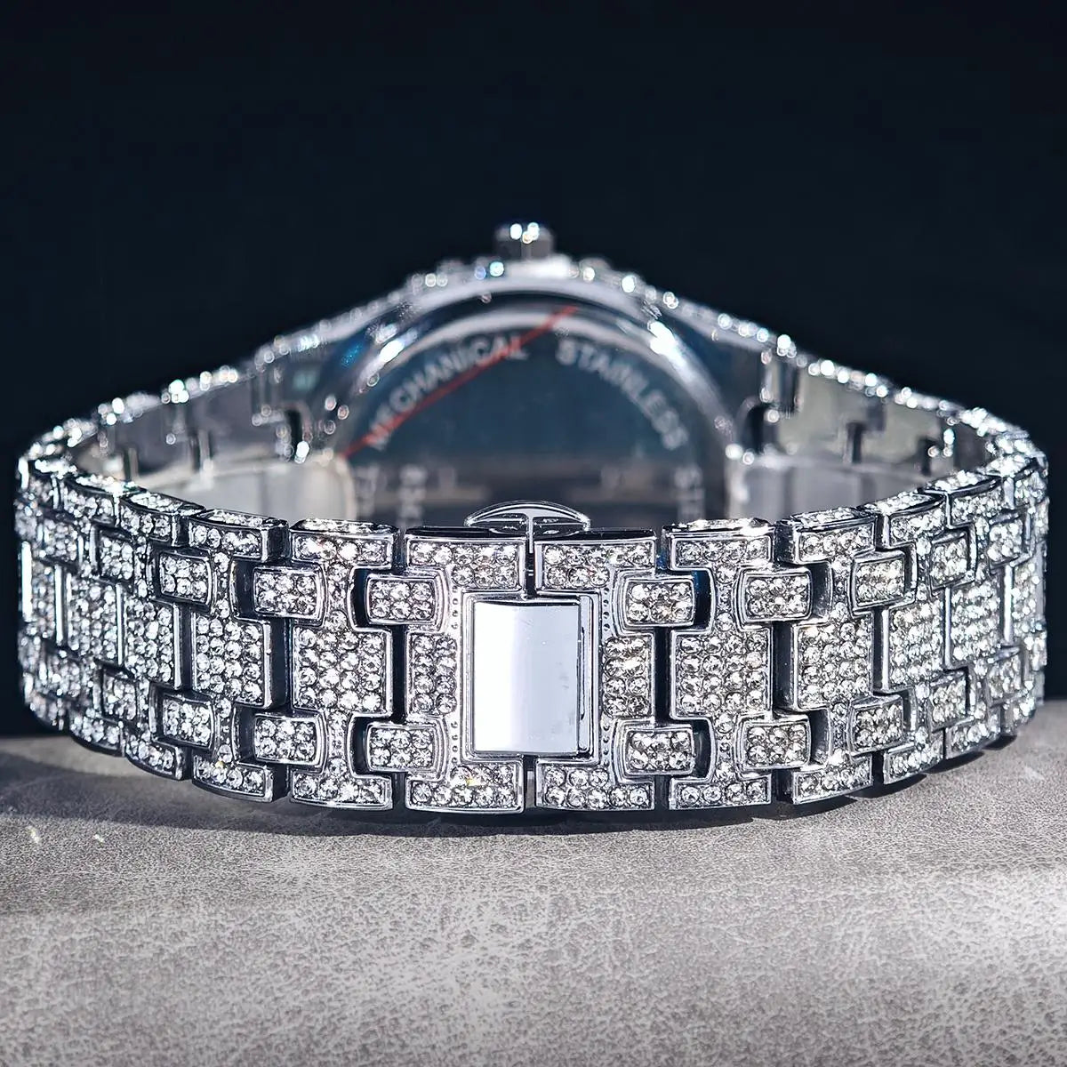 UNIGUET Herren-Hip-Hop-Uhr
