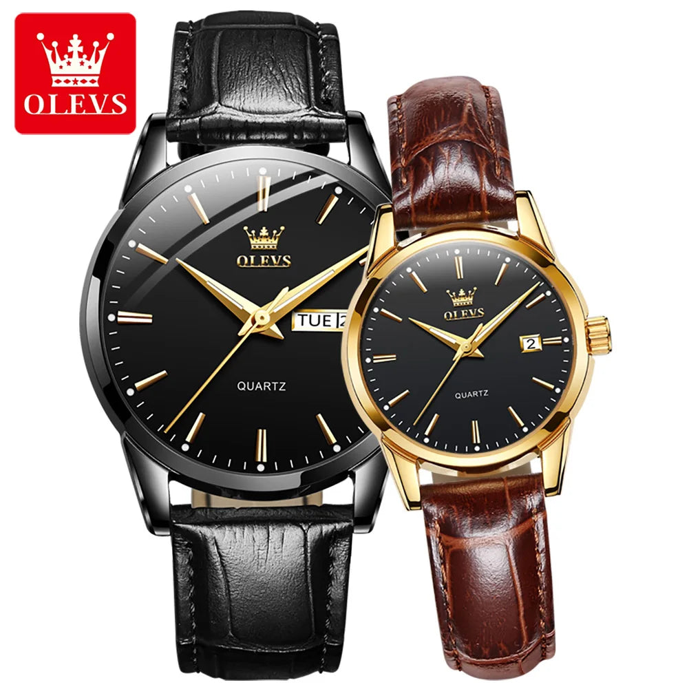 OLEVS Couples Watch