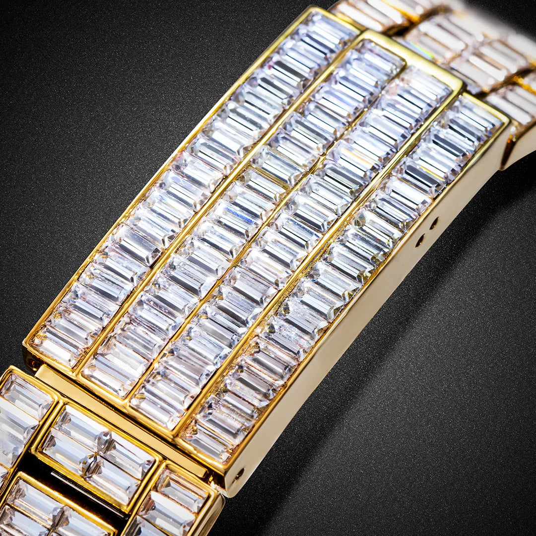 Reloj Iced Out para hombre MISSFOX