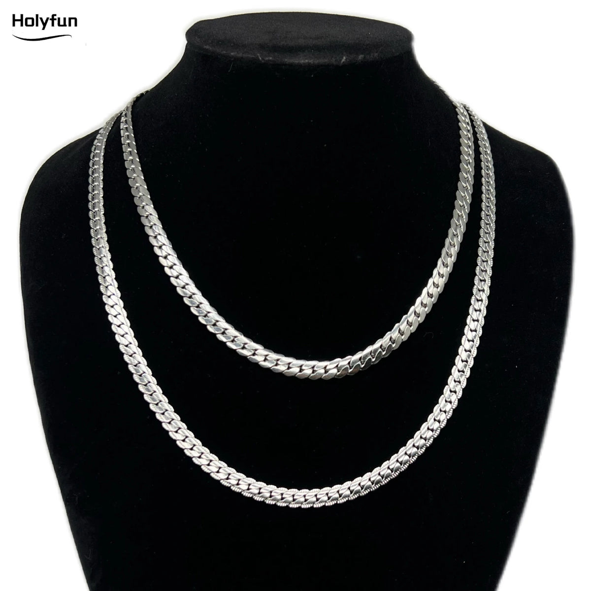 18K Gold & Silver Chains