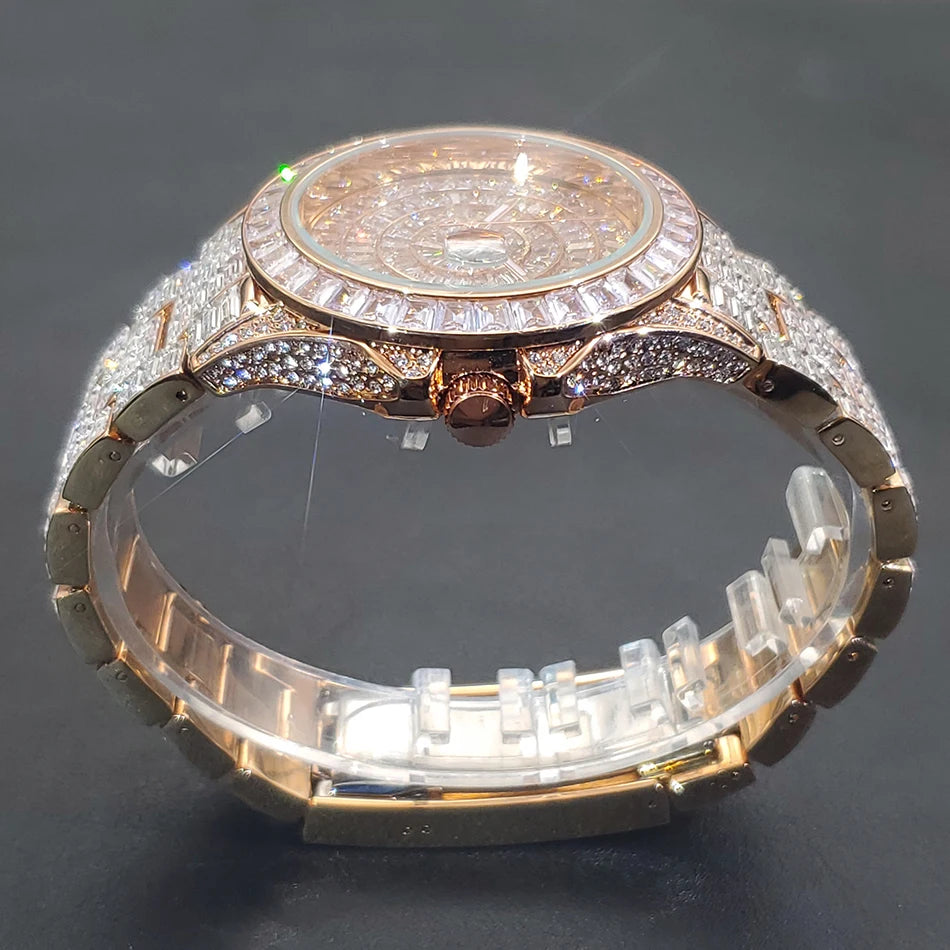 Reloj Iced Out para hombre MISSFOX