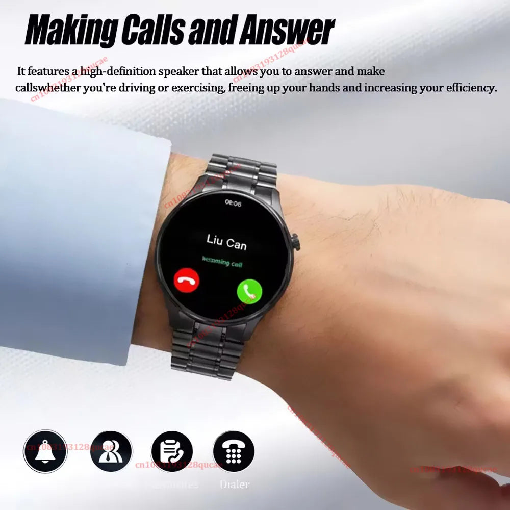 OLA ESPORTE Round Unisex Smart Watch for Android or iOS