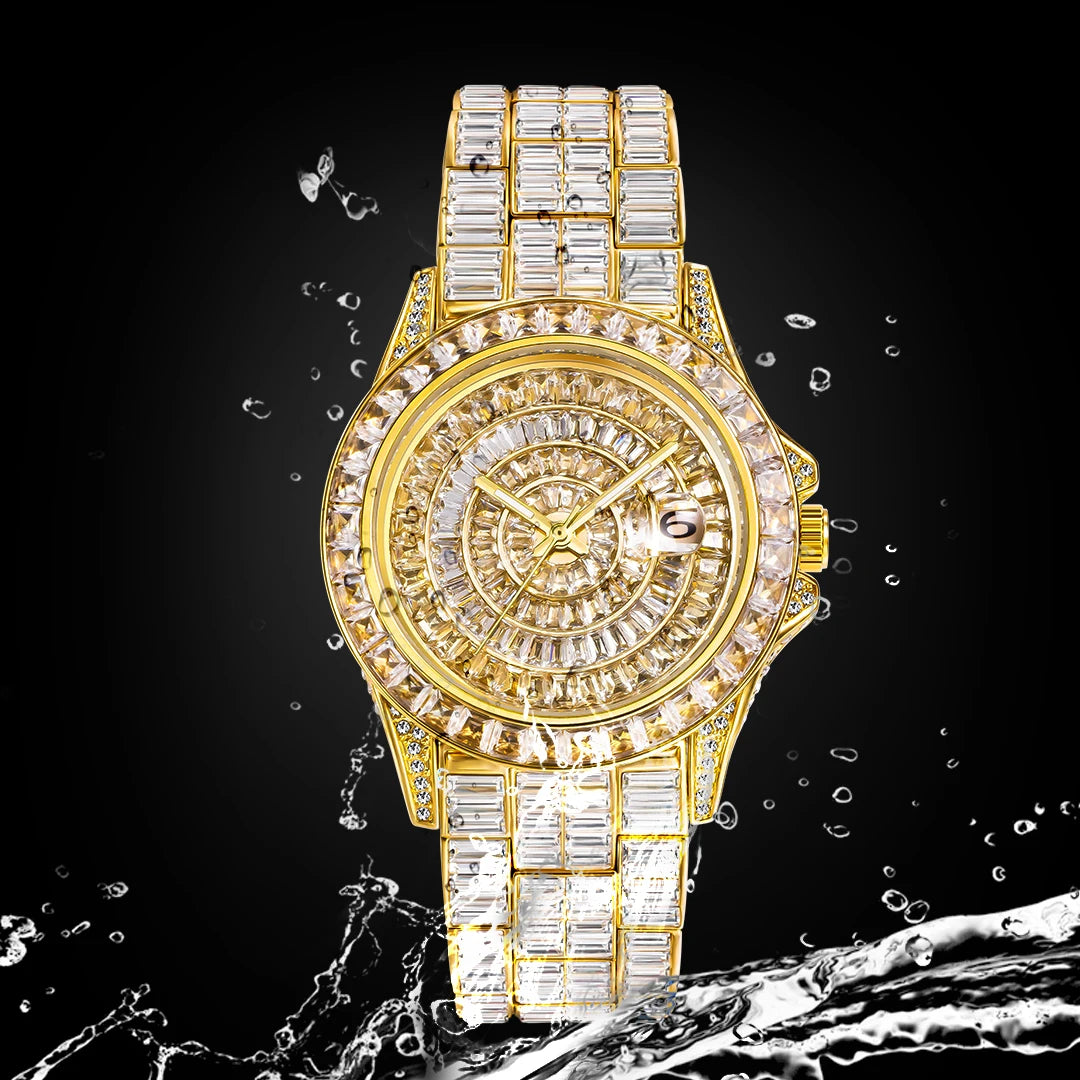 Reloj Iced Out para hombre MISSFOX