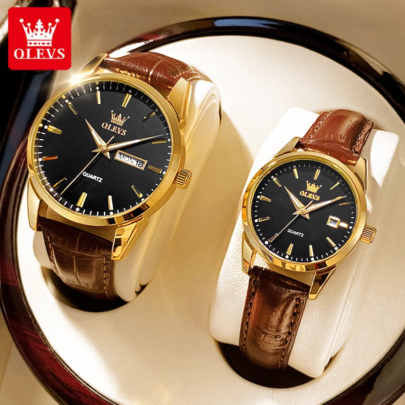 OLEVS Couples Watch