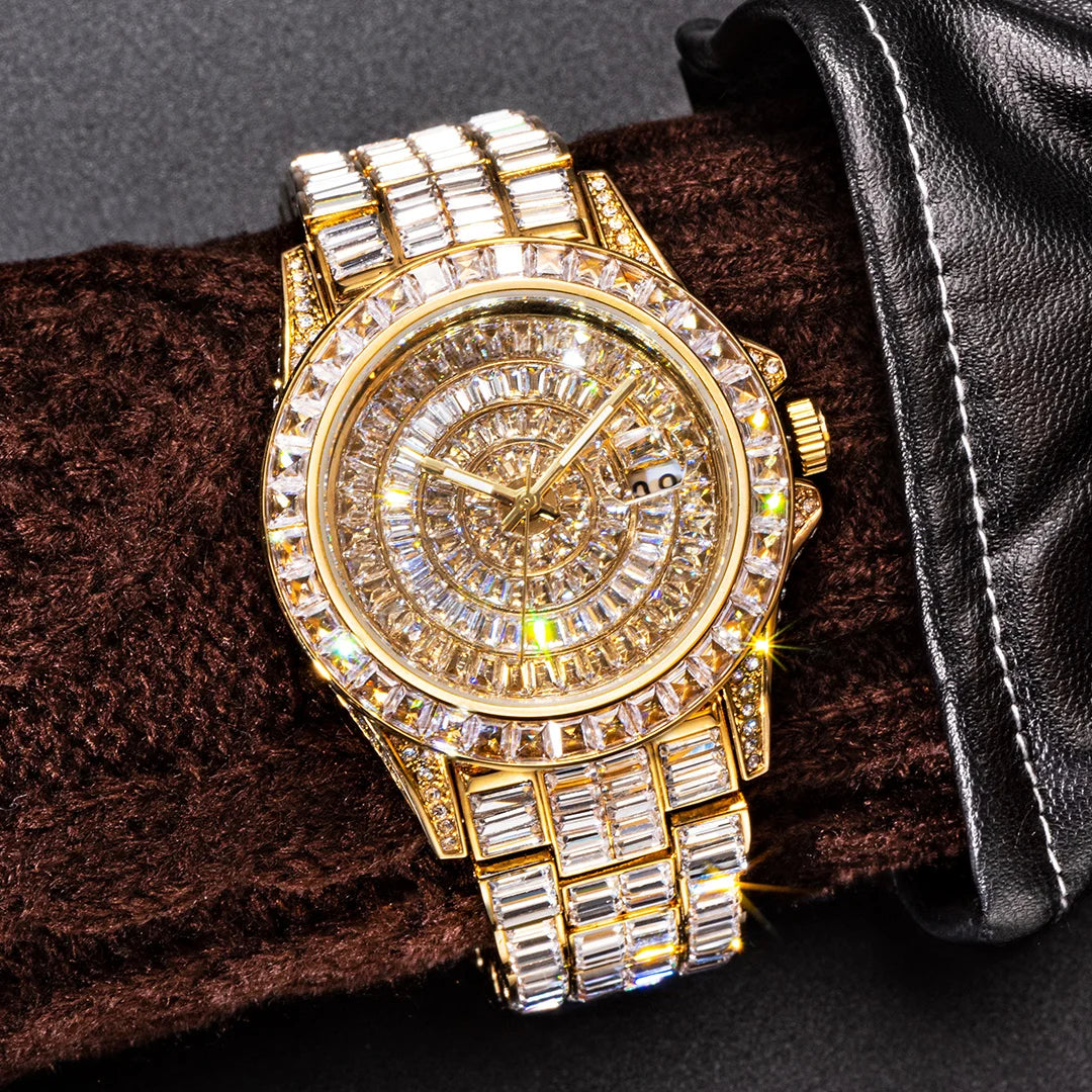 Reloj Iced Out para hombre MISSFOX