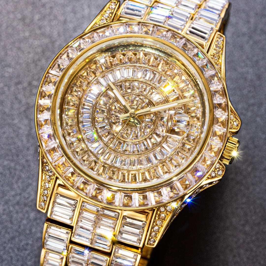 Reloj Iced Out para hombre MISSFOX