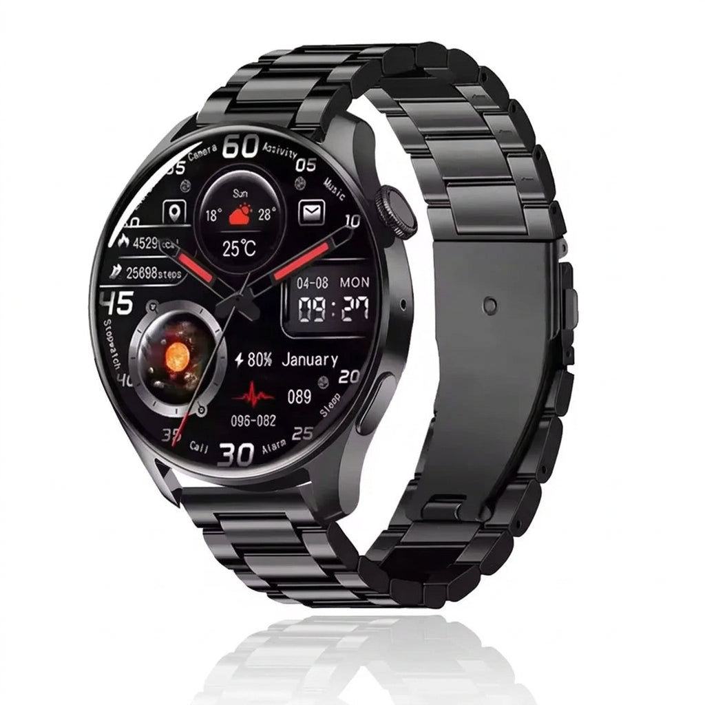 OLA ESPORTE Round Unisex Smart Watch for Android or iOS