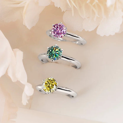 GRA Certified Moissanite Ring