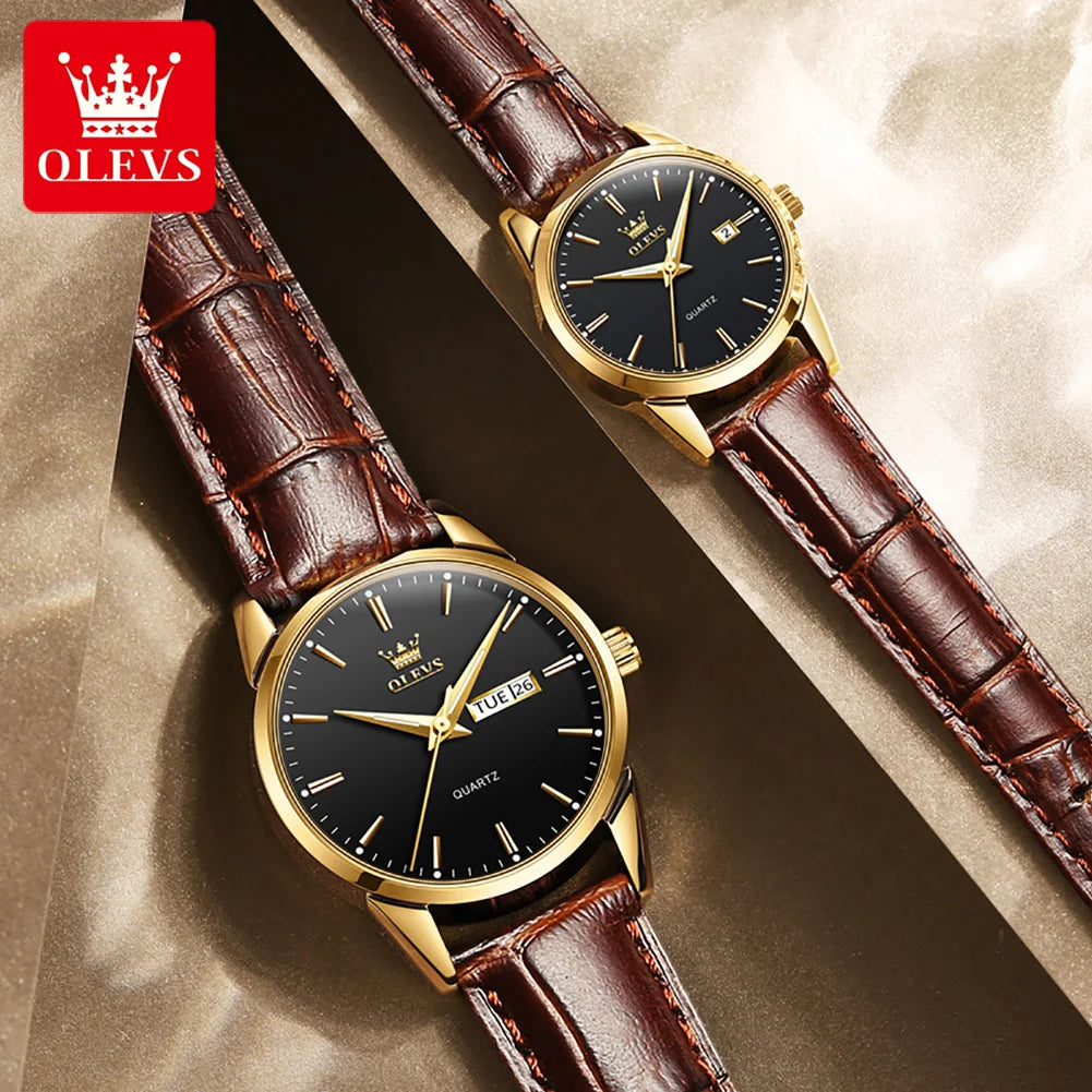 OLEVS Couples Watch
