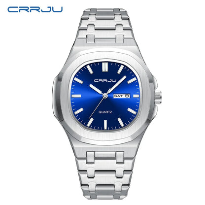 Orologio da uomo in acciaio inossidabile CRRJU