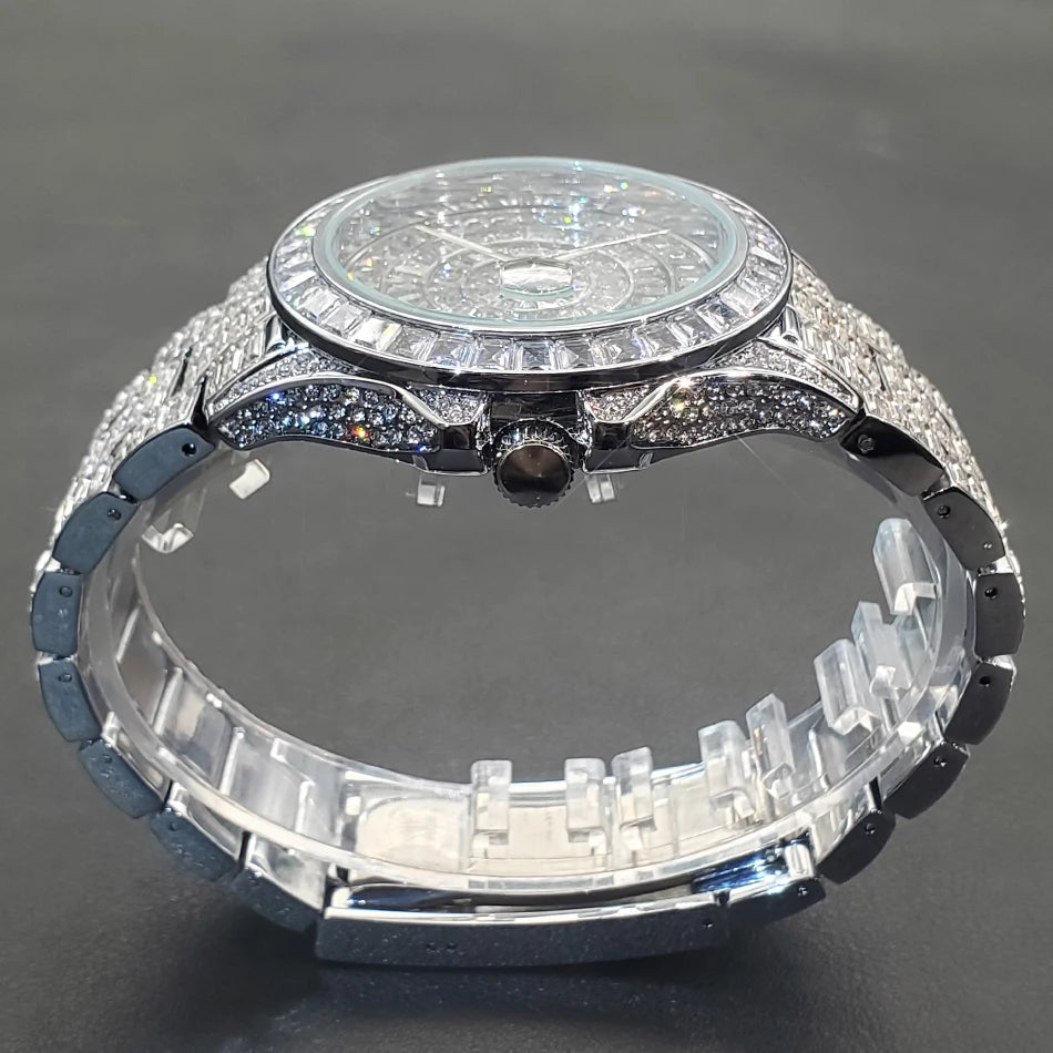 Reloj Iced Out para hombre MISSFOX