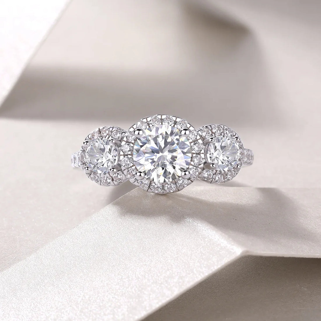 PureMax 1ct oval Certified Moissanite Rings For Woman 925 Sterling Silver Jewelry Engagement Woman&