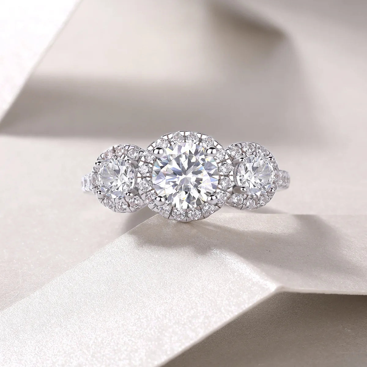 PureMax 1ct oval Certified Moissanite Rings For Woman 925 Sterling Silver Jewelry Engagement Woman's Moissanite Diamond Ring