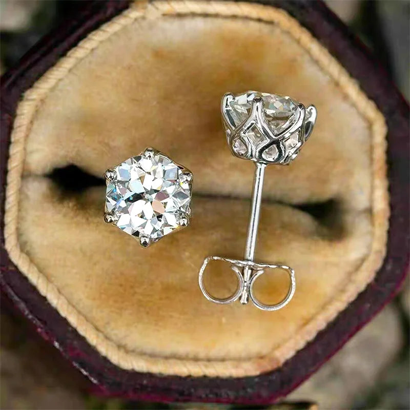  GRA Moissanite Earrings