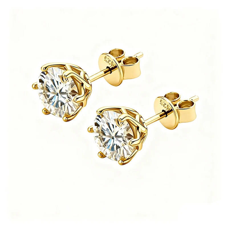  GRA Moissanite Earrings