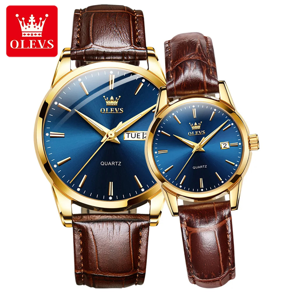 OLEVS Couples Watch