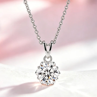 AITERNITY Moissanite Pendant Necklace