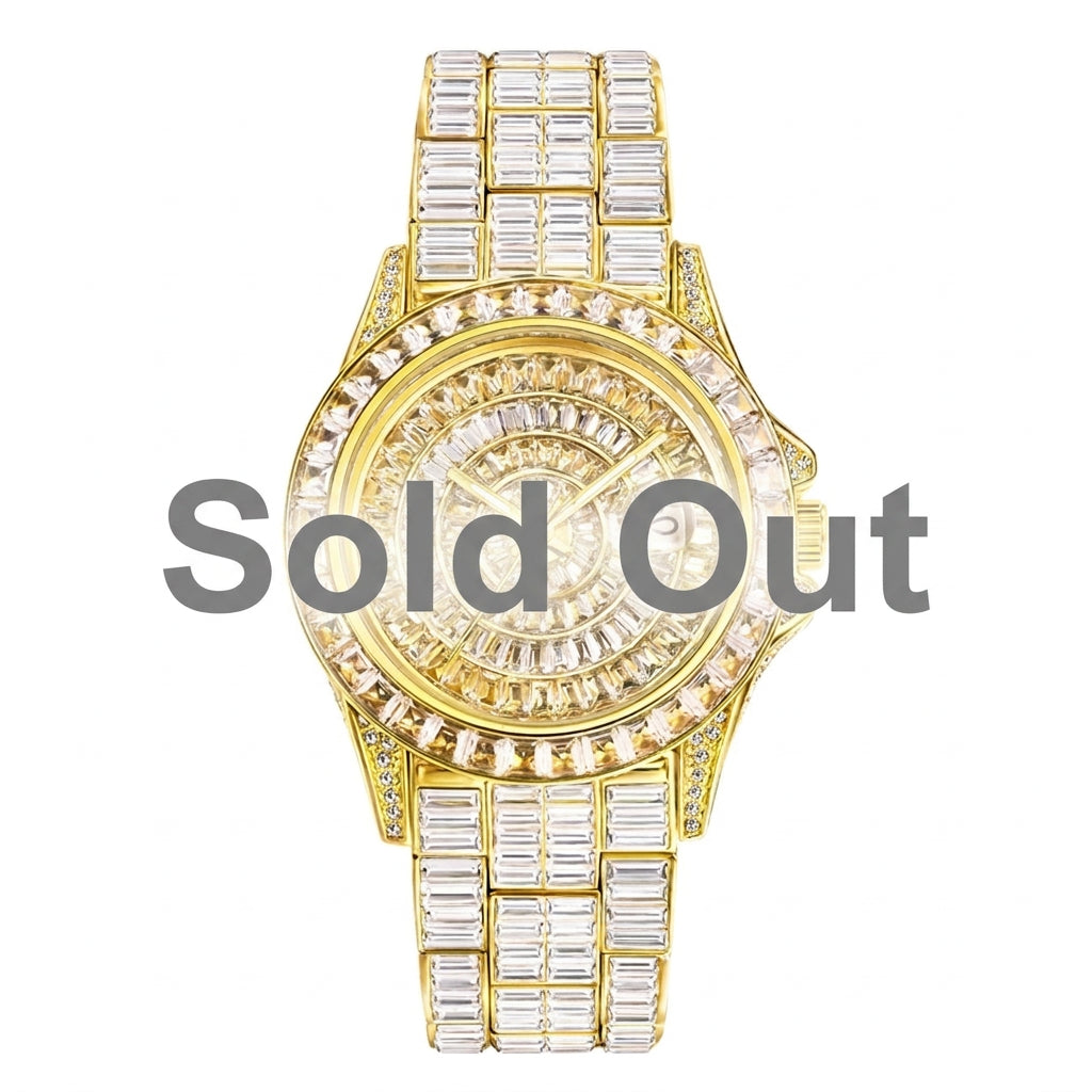 Reloj Iced Out para hombre MISSFOX