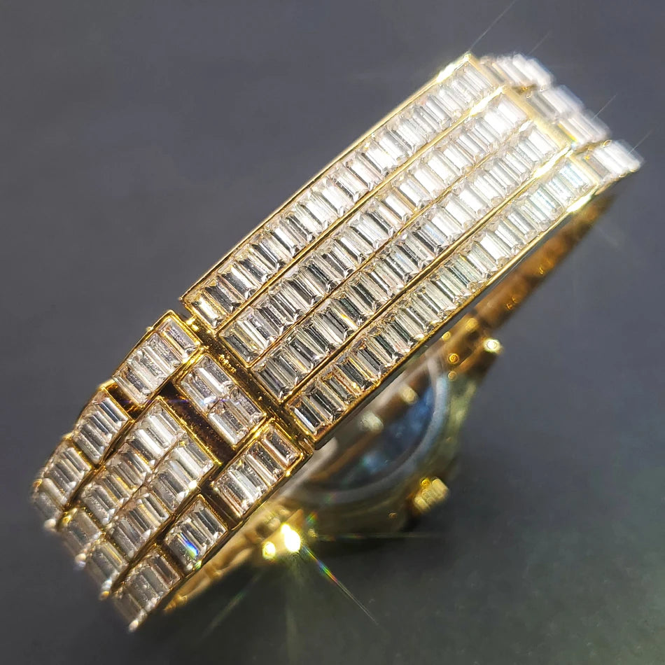 Reloj Iced Out para hombre MISSFOX
