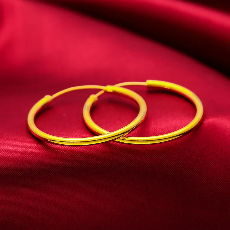 AU999 Women 30mm Wide Shiny