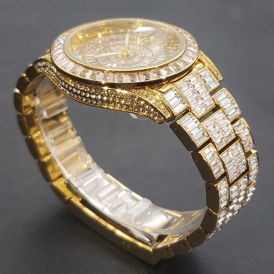 Reloj Iced Out para hombre MISSFOX