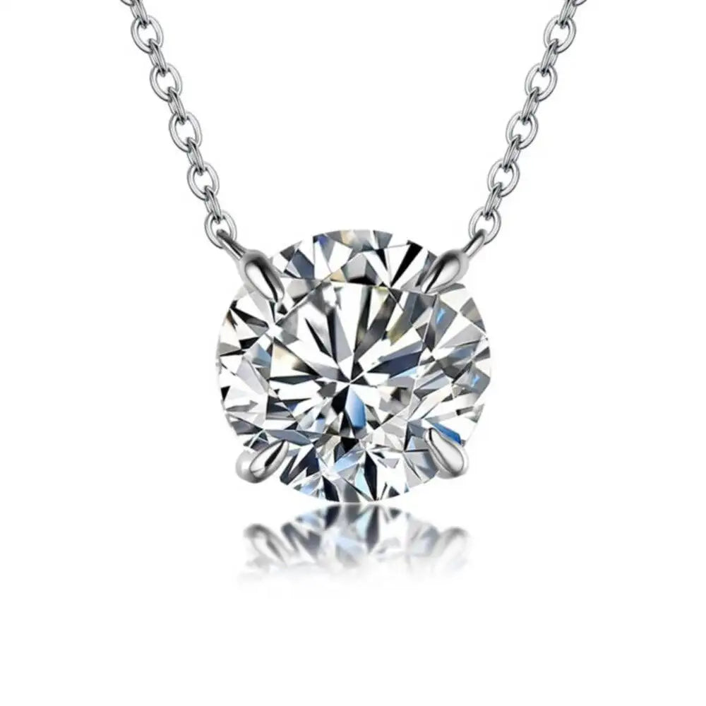 Moissanite Dia 6.5mm 0.5-5C Brilliant, certified,