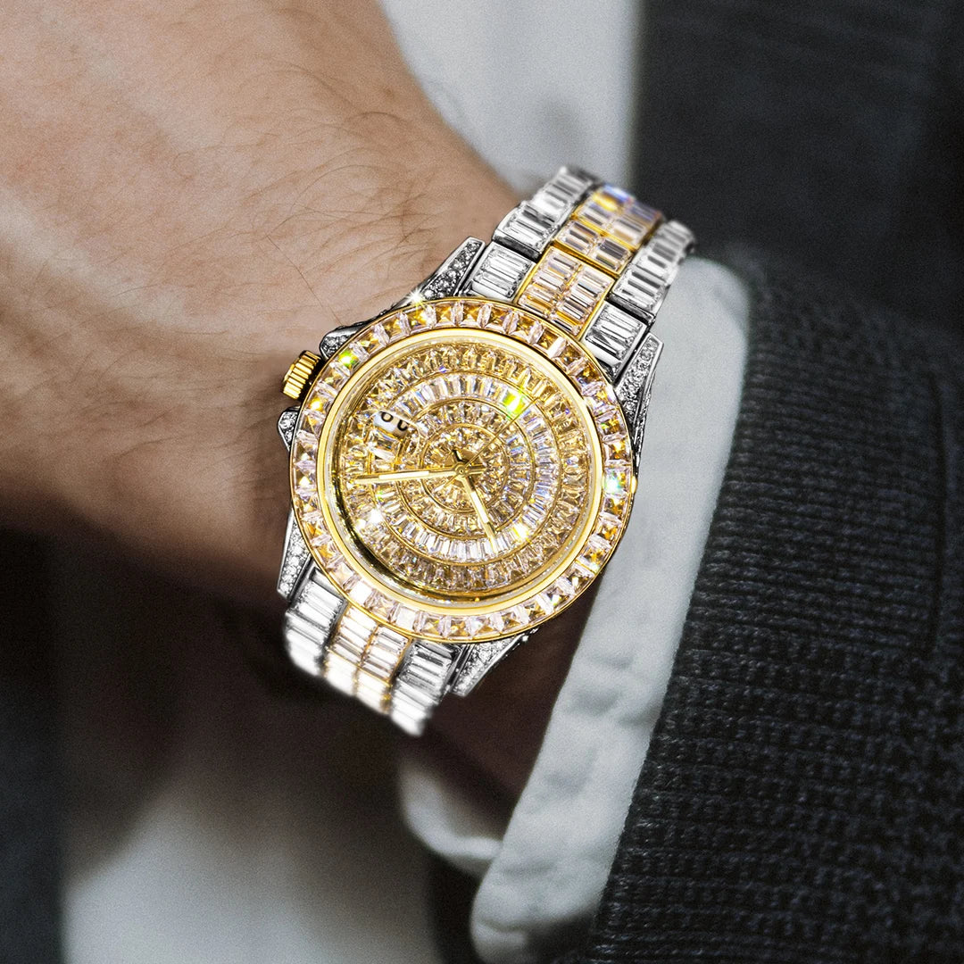 Reloj Iced Out para hombre MISSFOX
