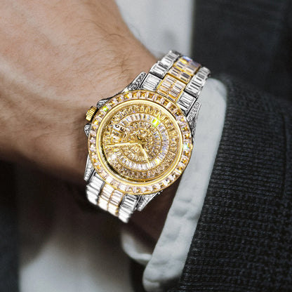 Reloj Iced Out para hombre MISSFOX