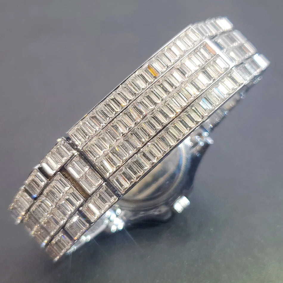 Reloj Iced Out para hombre MISSFOX