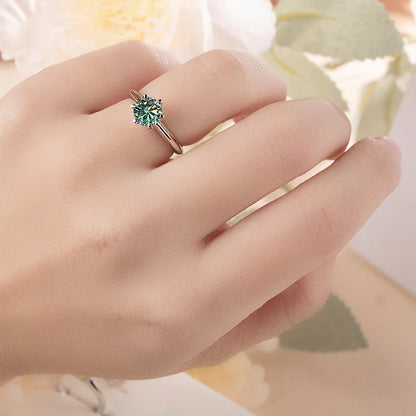 GRA Certified Moissanite Ring
