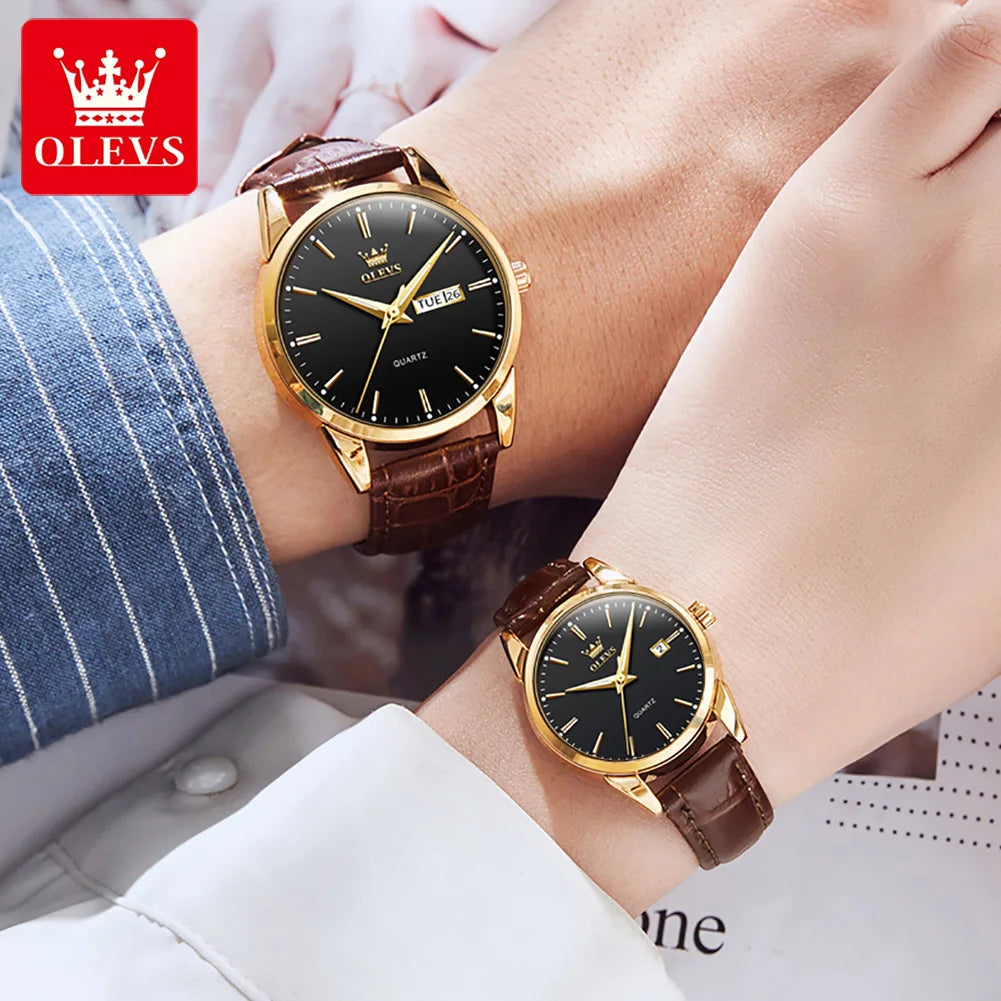 OLEVS Couples Watch