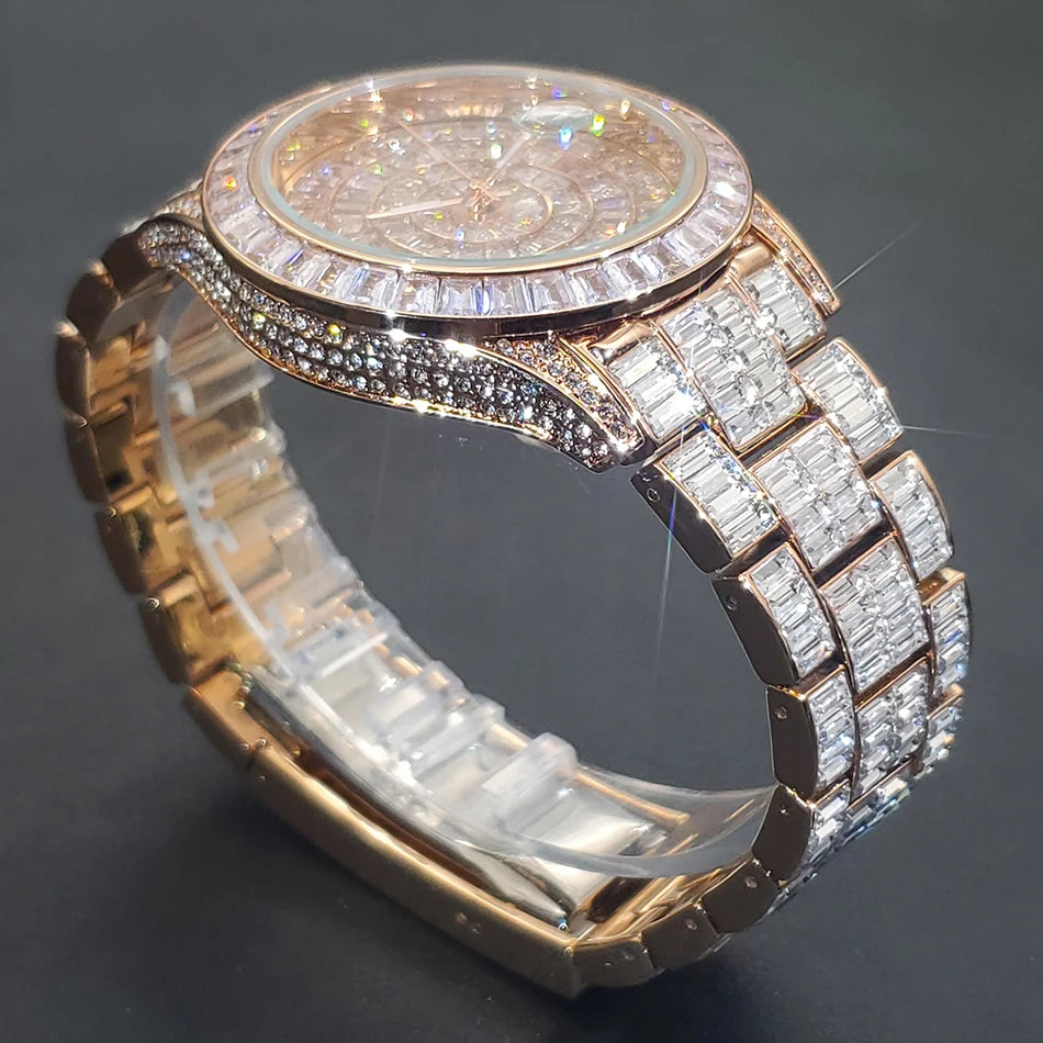 Reloj Iced Out para hombre MISSFOX