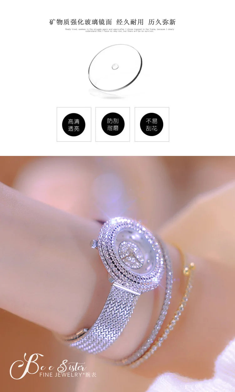 Luxury Relogios Feminino Watch