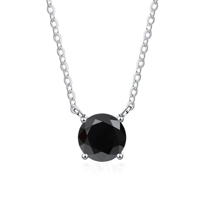 NEETIM Colorful 925 Sterling Silver &amp; Moissanite Necklace