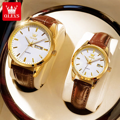 OLEVS Couples Watch
