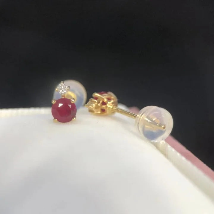 Certificated 18K Real Gold