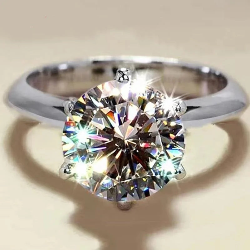 GRA Certified Moissanite Ring