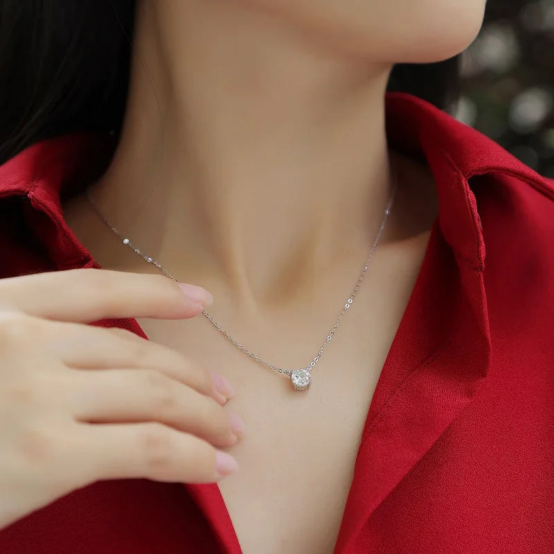 Moissanite Dia 6.5mm 0.5-5C