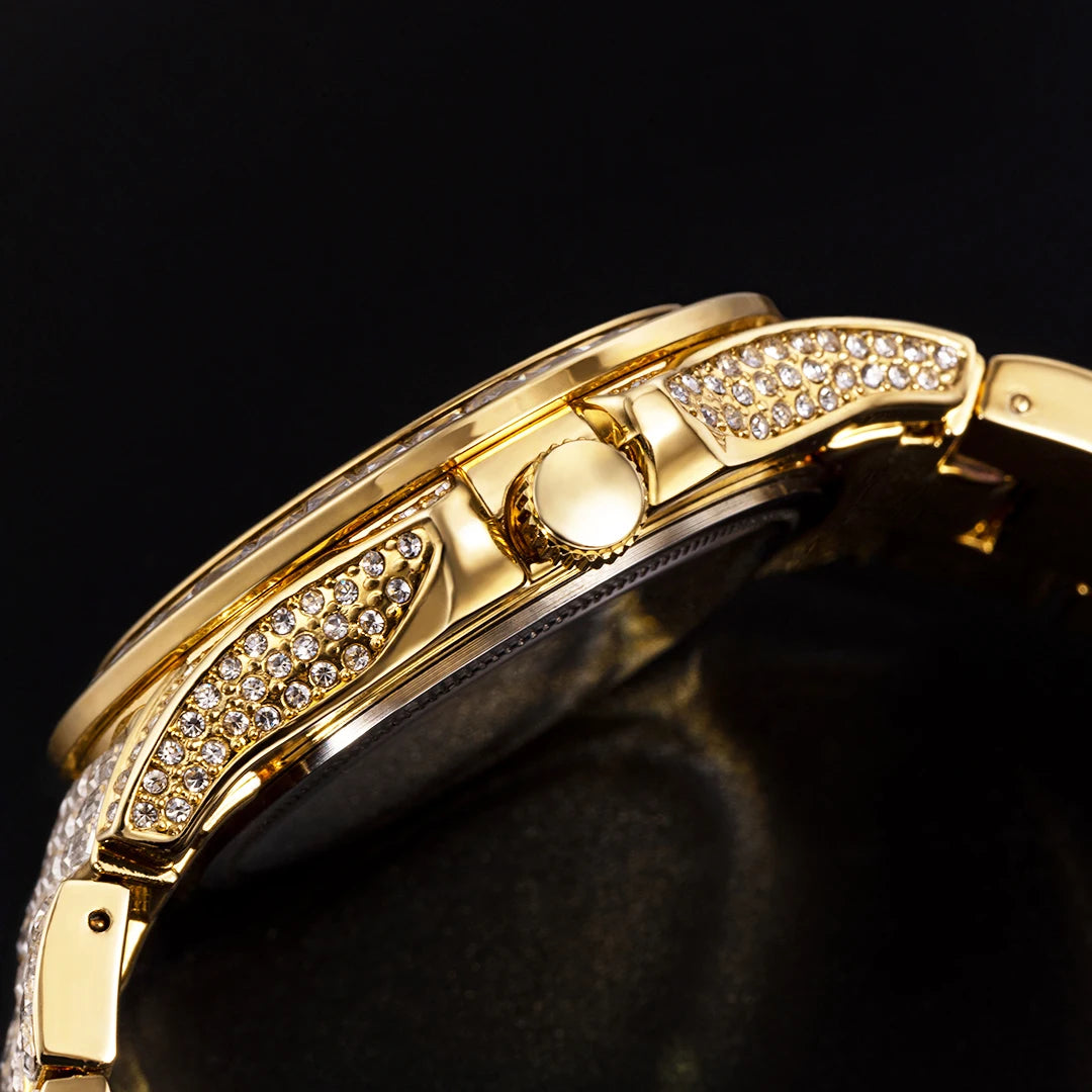 Reloj Iced Out para hombre MISSFOX