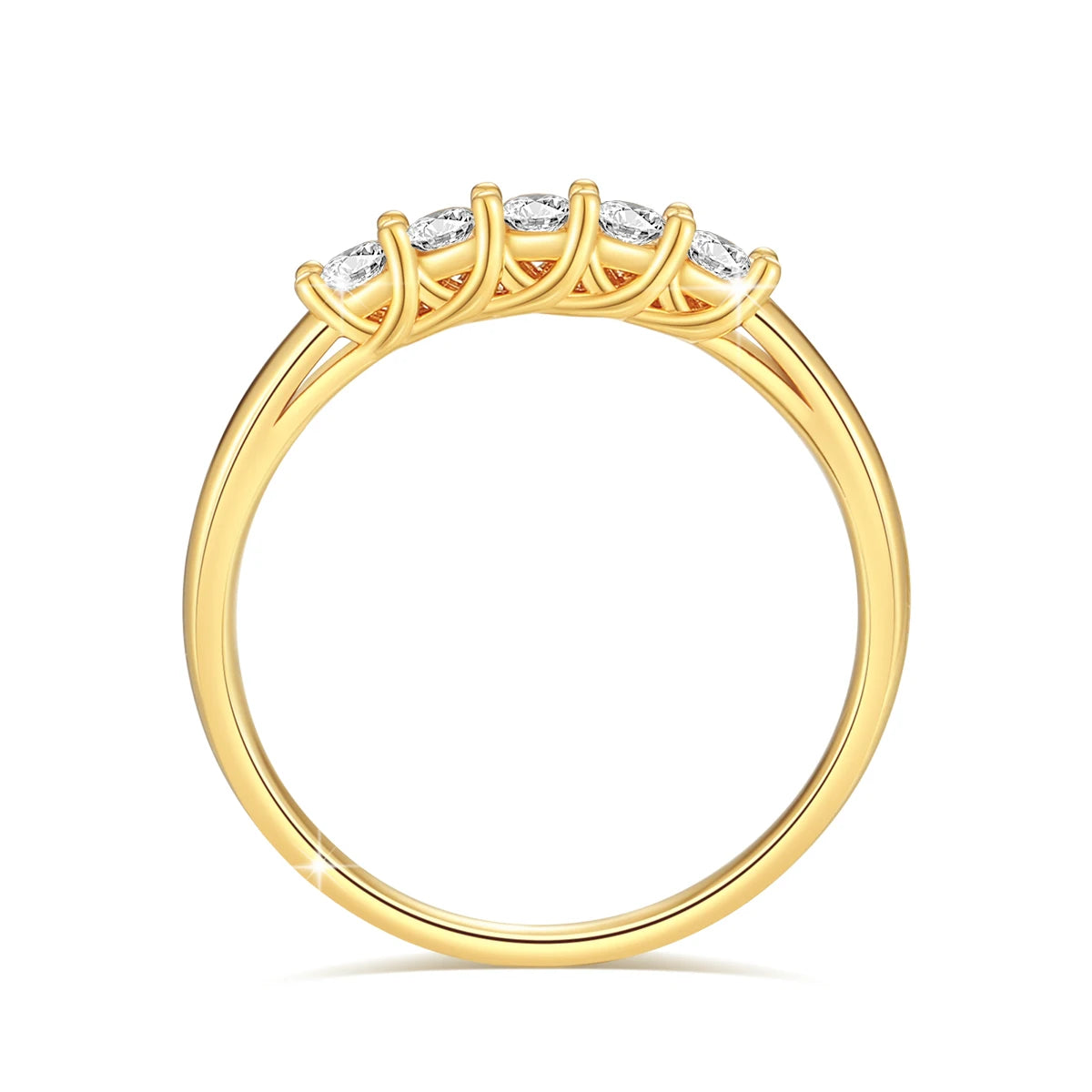  Moissanite Ring