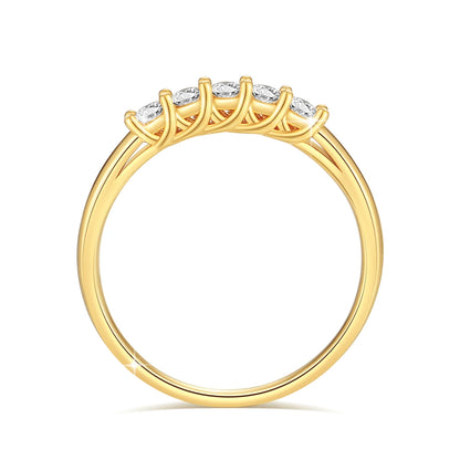  Moissanite Ring