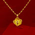  gold necklace AU999 real gold