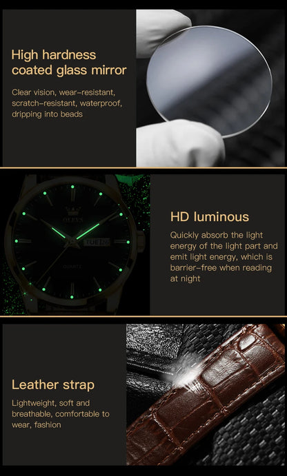 OLEVS Couples Watch