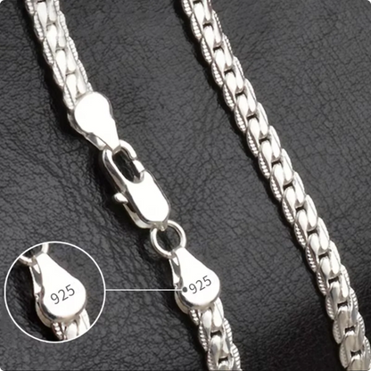 DOTEFFIL 18K Gold &amp; Sterling Silver Necklace and Bracelet