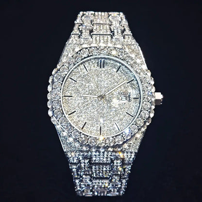 UNIGUET Herren-Hip-Hop-Uhr