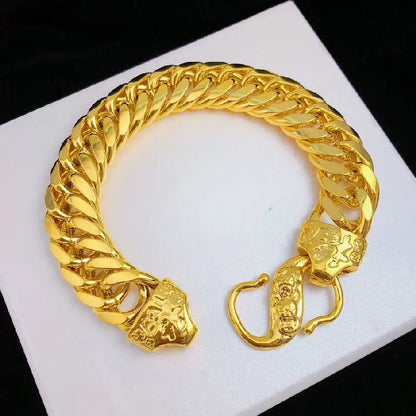 9999 24K real gold jewelry