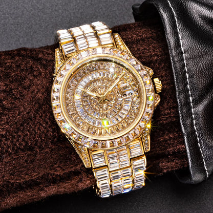 Reloj Iced Out para hombre MISSFOX