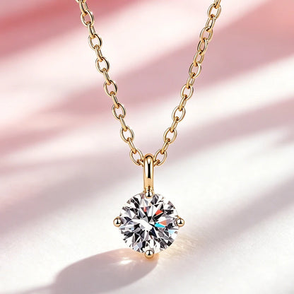 AITERNITY Moissanite Pendant Necklace