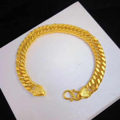 9999 24K real gold jewelry