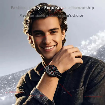 OLA ESPORTE Round Unisex Smart Watch for Android or iOS